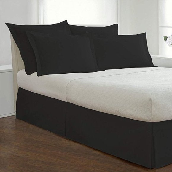 Tailored Poplin Collection Sham Black (Euro) - Picture 3 of 3